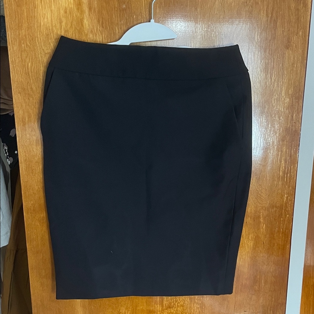 Express Classic Black Pencil Skirt